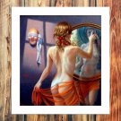 Marylin  20x16 inch FRAMED CANVAS PRINT