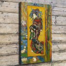Courtesan (after Eisen)  20x16 inch FRAMED CANVAS PRINT