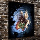 Sleeping Beauty  20x16 inch FRAMED CANVAS PRINT