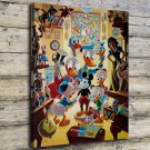Uncle Walt's Collectery  20x16 inch FRAMED CANVAS PRINT