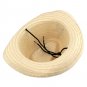 Boy's Girl's Wheat Summer Wide Brim Floppy Cowboy Beach Sun Visor Hat HK19