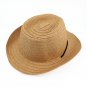 Boy's Girl's Brown Summer Wide Brim Floppy Cowboy Beach Sun Visor Hat HK18