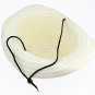 Boy's Girl's Cream White Summer Wide Brim Floppy Cowboy Beach Sun Visor Hat HK22