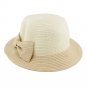 Ladies Women's Beige Summer Wide Brim Floppy Sun Beach Bucket Cloche Straw Hat HA13