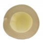 Ladies Women's Beige Summer Wide Brim Floppy Sun Beach Bucket Cloche Straw Hat HA13
