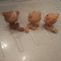 LITTLEST PET SHOP Cats Kittens Tan Orange Striped Lot of Three LPS