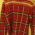 Christmas Colors Womans Crazy Horse Sweater by Liz Claiborne SizeX Large