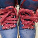 PASTRY PURPLE HIGH TOPS SHOES LADIES SIZE 7 1/2 Pink Shoelaces, STUDDED GLAM PIE