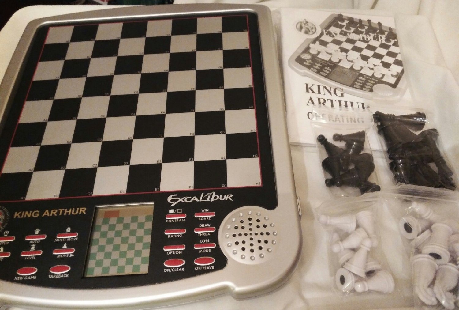 Excalibur Model 915-2 King Arthur Advanced Electronic Chess Game