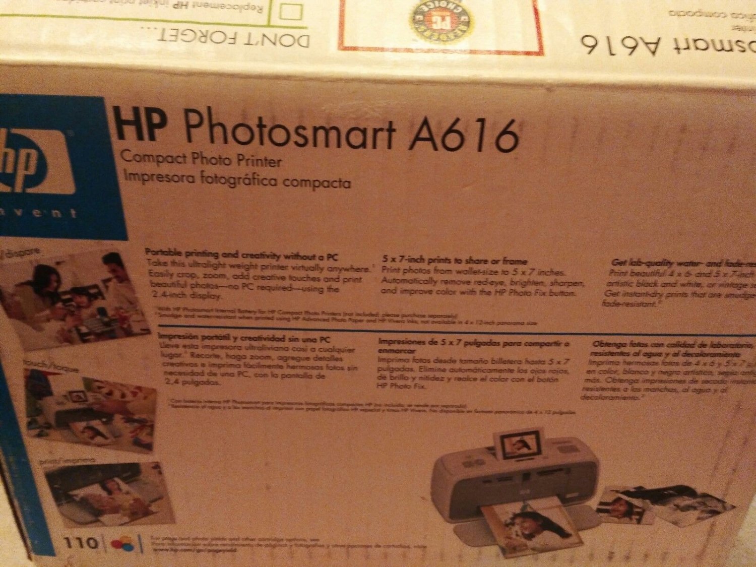 manual for a hp photosmart a616
