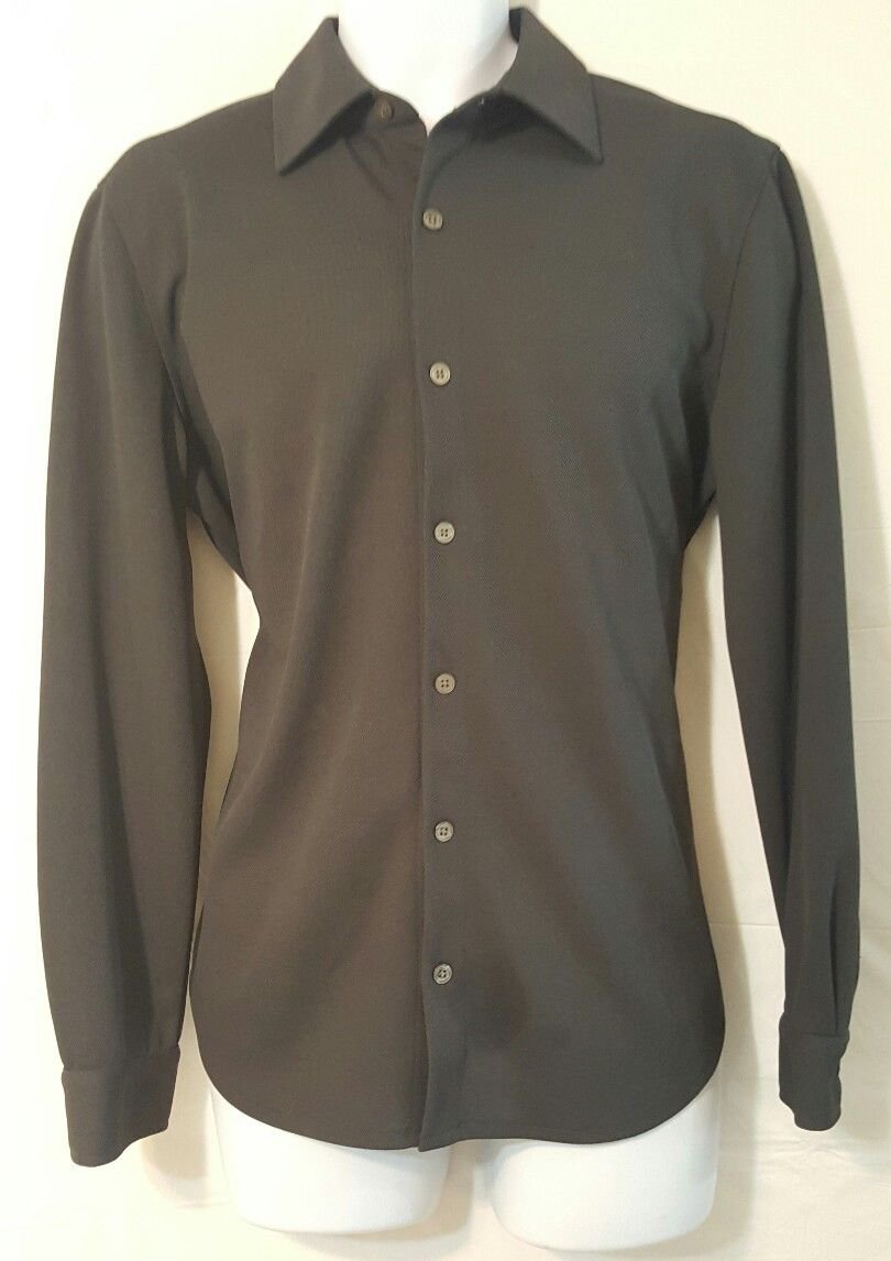 polyester shirts men's