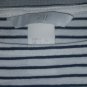 H & M - White & Black Striped Longsleeve Women's Large Top