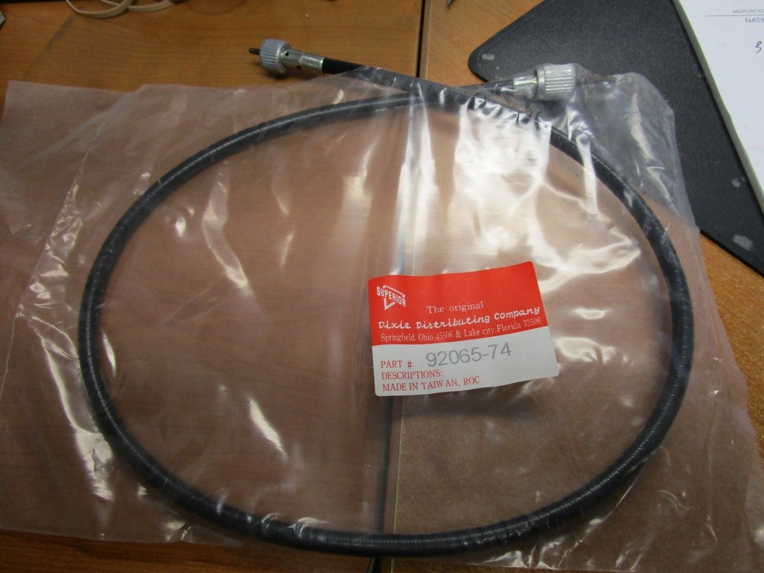 7480 HARLEY SPORTSTER SPEEDOMETER SPEEDO DRIVE CABLE 9206574 LL