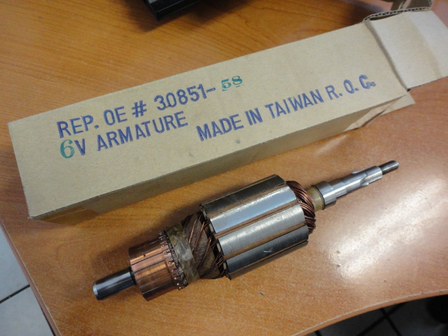 HARLEY PANHEAD GENERATOR ALTERNATOR STATOR ARMATURE 6V 3085158