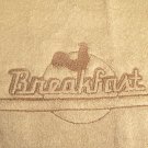 Embossed Breakfast Design