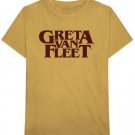 Greta Van Fleet t-shirt - Greta Van Fleet Old Gold Shirt (xlarge)