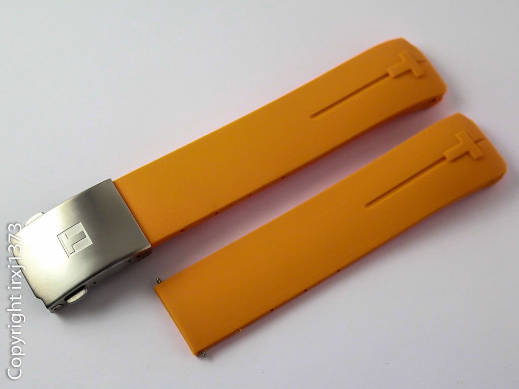 tissot touch orange strap