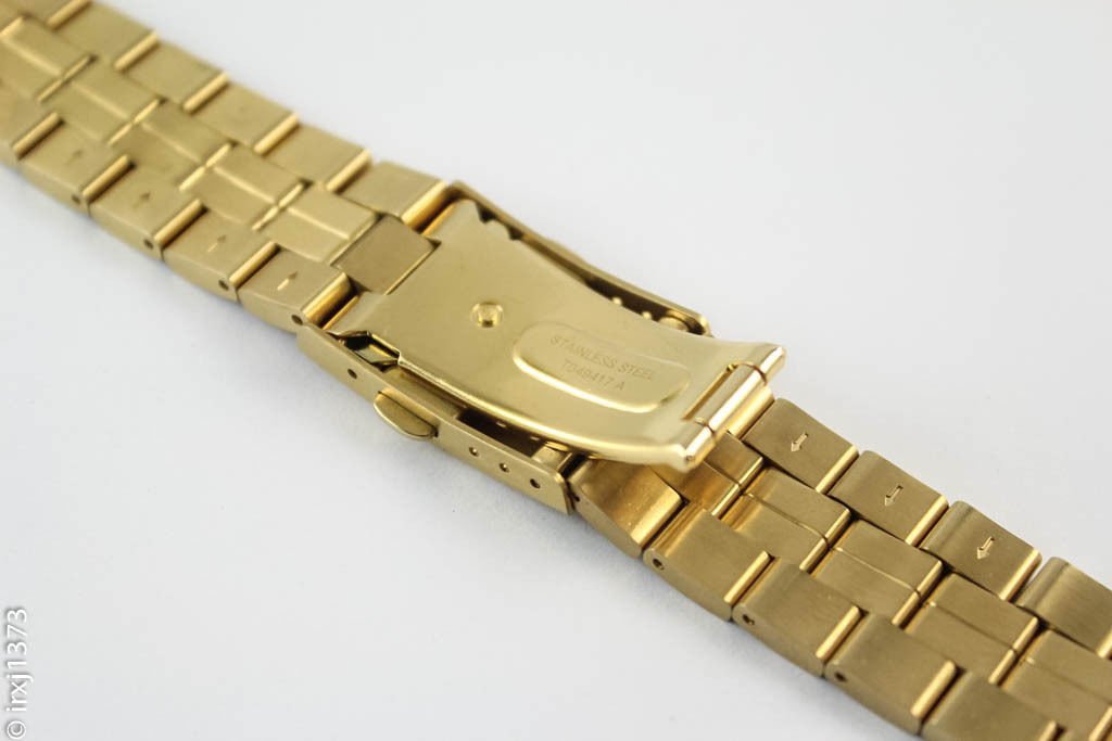 New steel Strap Watchband for Tissot T049410A T049407A T049417A golden