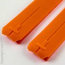 Orange rubber strap watchband for Tissot T-Touch Z252/Z353 Z252/Z352 20mm w/o cl