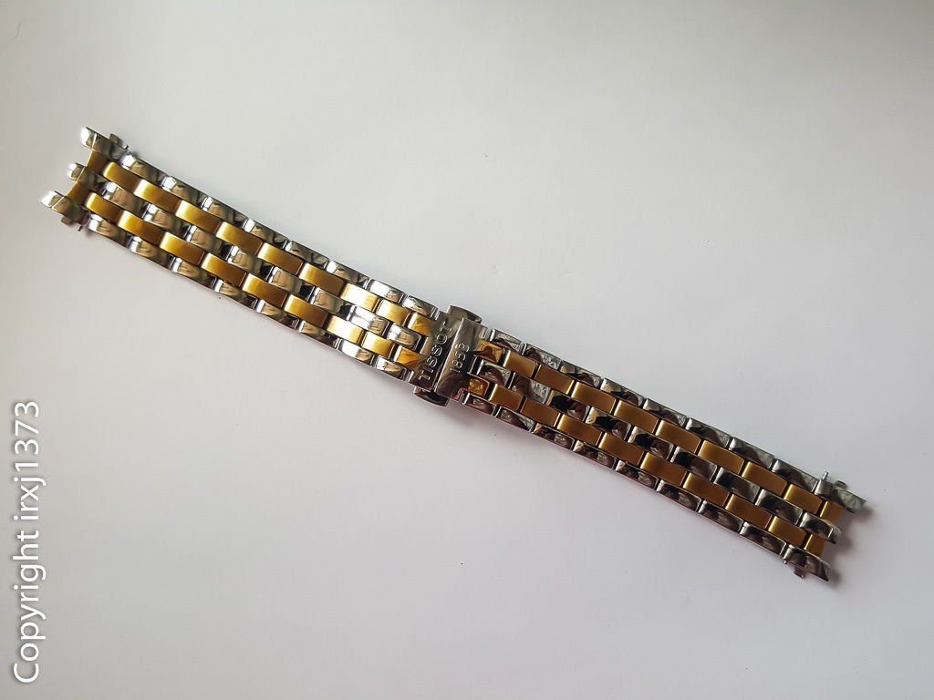 New Strap Watchband for Tissot Ballade T97 T031410 R463 20mm golden