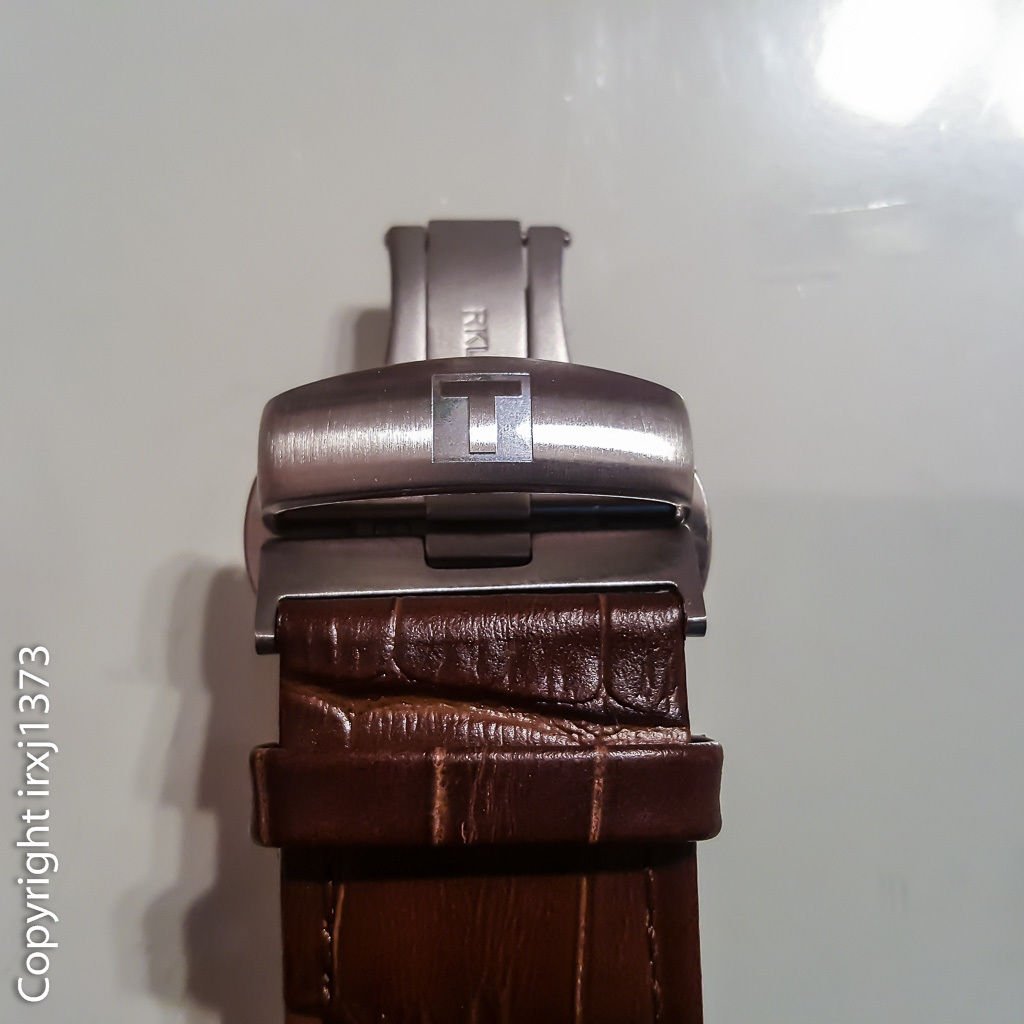New leather strap Watchband for Tissot T035627A and T035614A 24mm brown