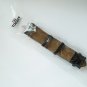 Black leather strap Watchband for Tissot T035627A T035614A 24mm without clasp
