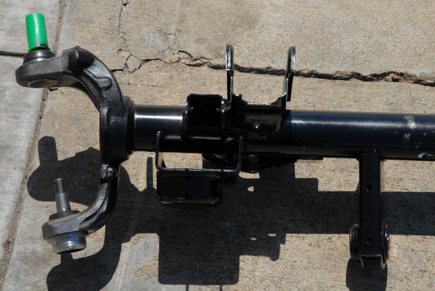 Wrangler JK Front Axle Housing 68004069ab OEM Mopar New Dana 186mm 0712