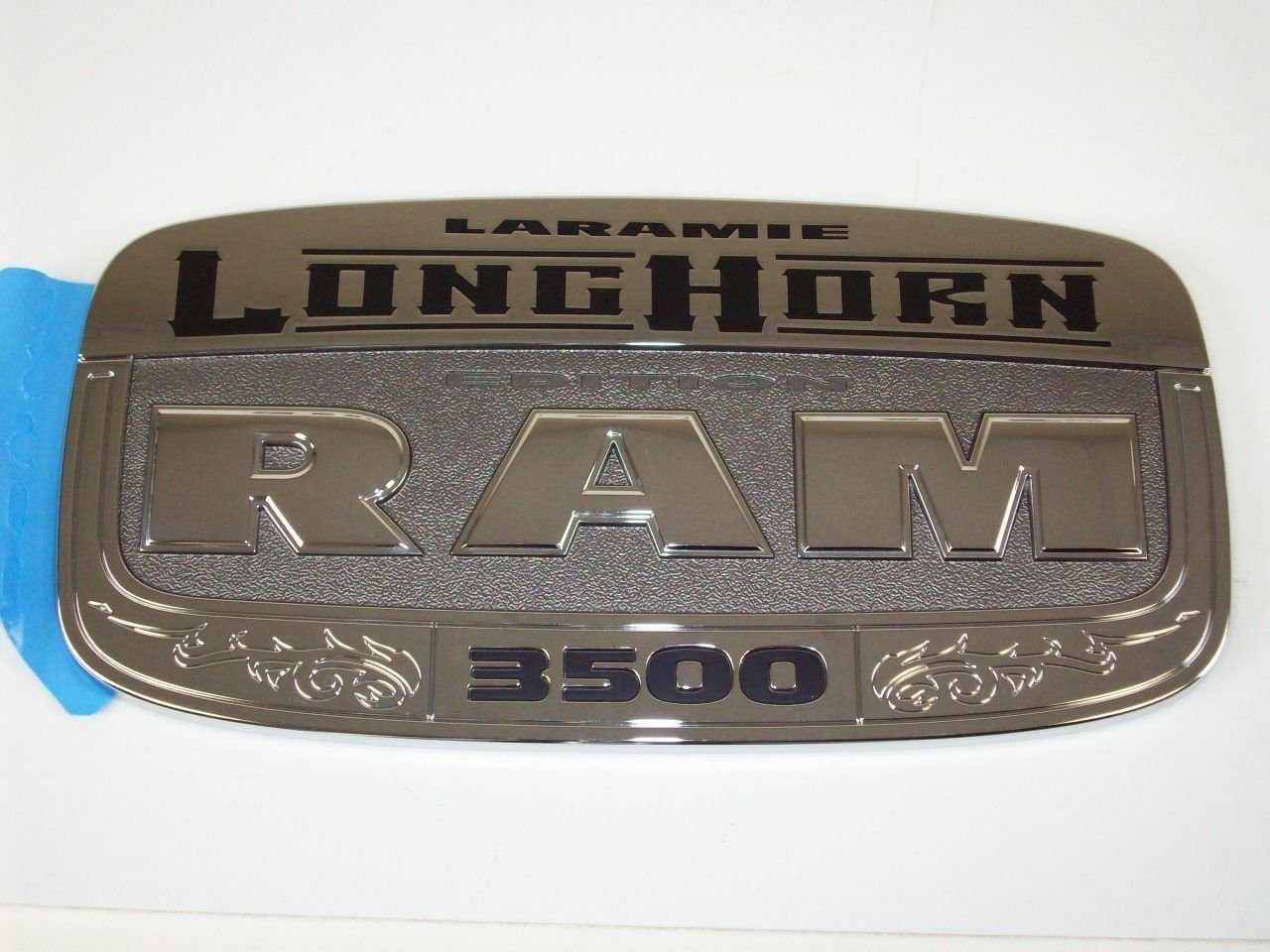 Dodge Ram 3500 Laramie Longhorn Edition Badge Nameplate 68087887aa Mopar Oem