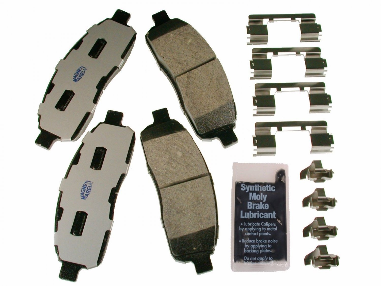 Magneti Marelli Front Disc Brake Pad Kit 1AMV101083 Ford F150 Lincoln Mark LT
