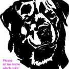 Rottweiler - custom vinyl graphic 5x5 inch