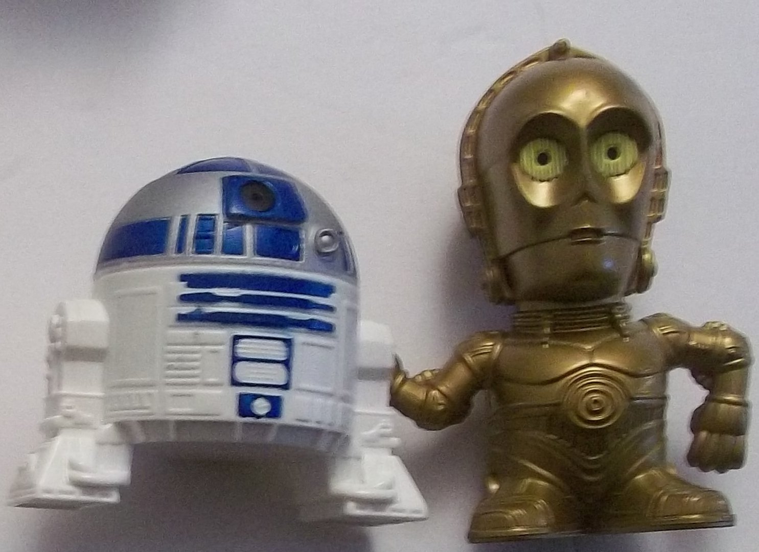 Star Wars Episode III Burger King Toys: R2-D2 & C3PO ⚑$⚬Ɩⅆ ⚪⋓Ϯ⚠