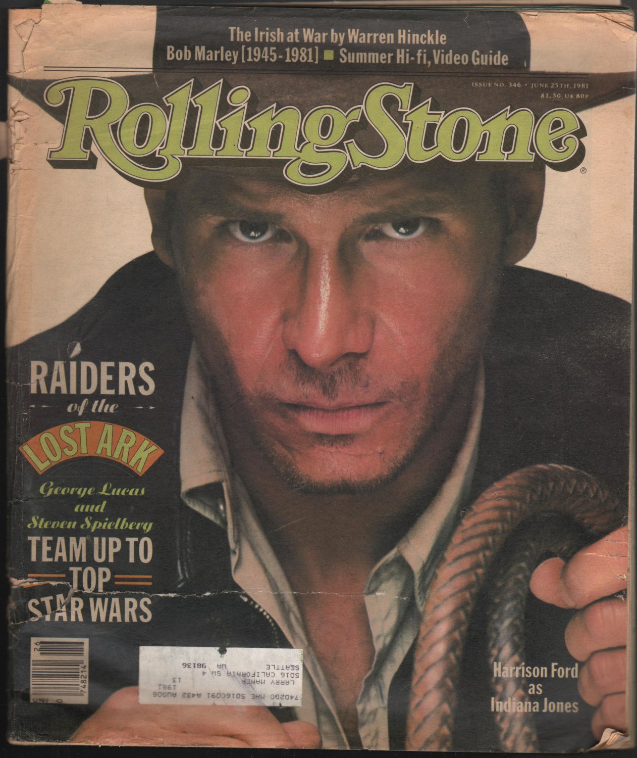 Rolling Stone #346 Jun 25, 1981