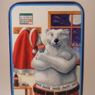 Coca-Cola "Santa's a Were-polar-bear!!" Tin Coca-Cola "Santa's a Were-polar-bear!!" Tin