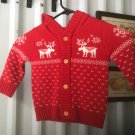Unisex Baby Holiday Sweater with hood
