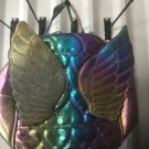 Multicolor Angel wing girl backpack