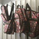 Brown & Multicolor girl Bag set