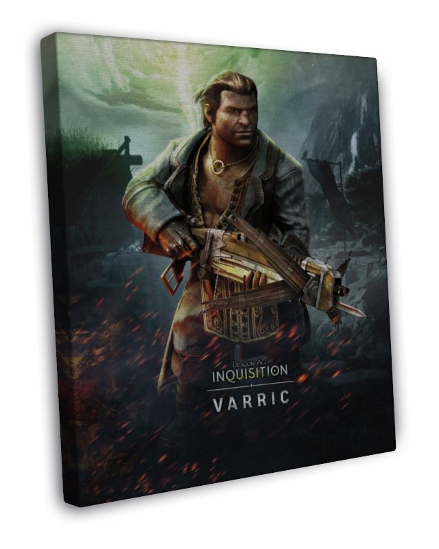 Dragon Age Inquisition Characters Wall Decor 16x12 FRAMED CANVAS Print