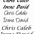 Kids Names Custom Order 2 inch high