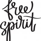 Free Spirit 11 x 13.5 : Motivational & inspirational Vinyl Wall Art