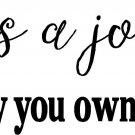 Life is a Journey 7 x 22 : Motivational and inspirational Vinyl Wall Art