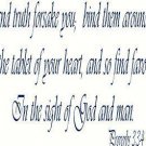 Proverbs 3:34, Bible Verse Wall Decal Art. Our Christian Scripture Vinyl Deco...
