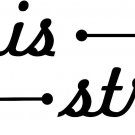 She is Strong 8 x 22 : Motivational and inspirational Vinyl Wall Art