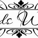 Friends Welcome 7 x 22 : Vinyl Wall Art by Scripture Wall Art