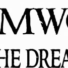 Teamwork Makes the Dream 8 x 20: Motivational and inspirational Vinyl Wall Art