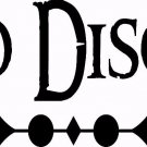 Live To Discover 6 x 22:Motivational and inspirational Wall Art Decal