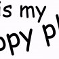 This Is My Happy Place 7.5 x 22:Motivational and inspirational Wall Art