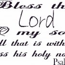 Psalm 10:31  11"x22" Bible Verse Wall Decal by Scripture Wall Art