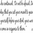 Daniel 12:10 11"x 22" Bible Verse Wall Decal by Scripture Wall Art