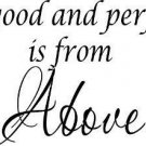 James 1:17, Vinyl Wall Art, Every Good and Perfect Gift Is From Above