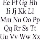 Alphabet, Vinyl Wall Art, Home School Room, Teacher Decal, Wall Decal